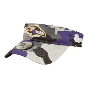 New Era Baltimore Ravens Visor NFL Strapback Camo Camouflage Purple Football